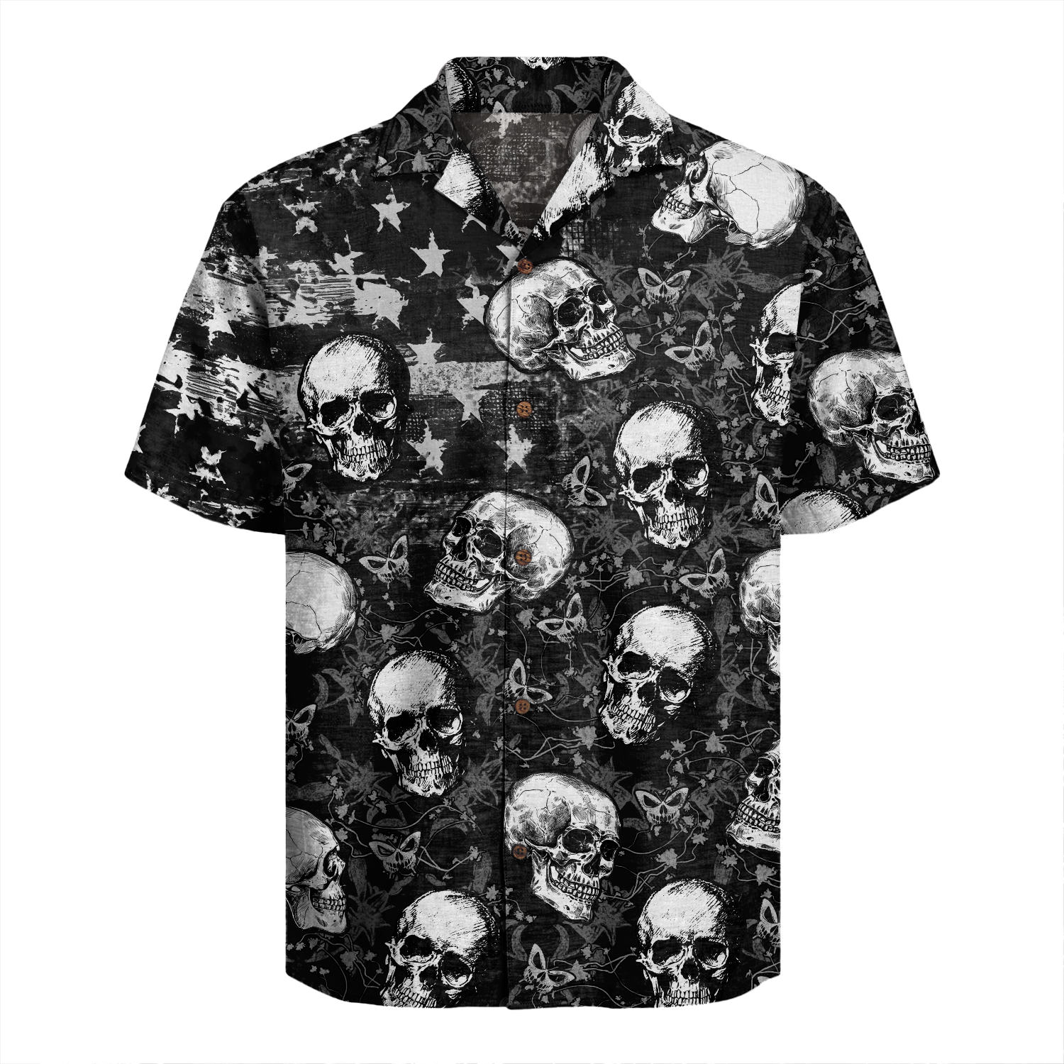 Skull Hawaiian Shirt