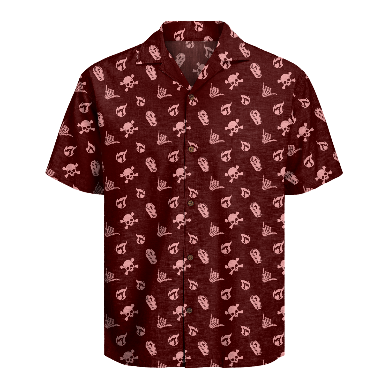 Skull Hawaiian Shirt
