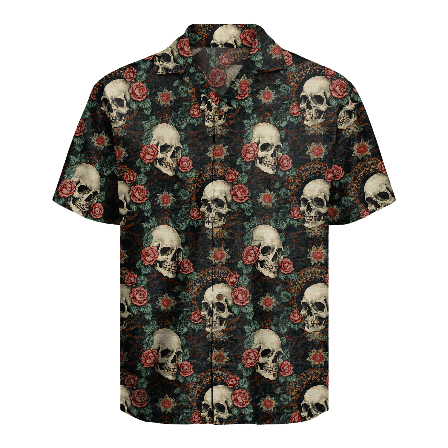Skull Hawaiian Shirt