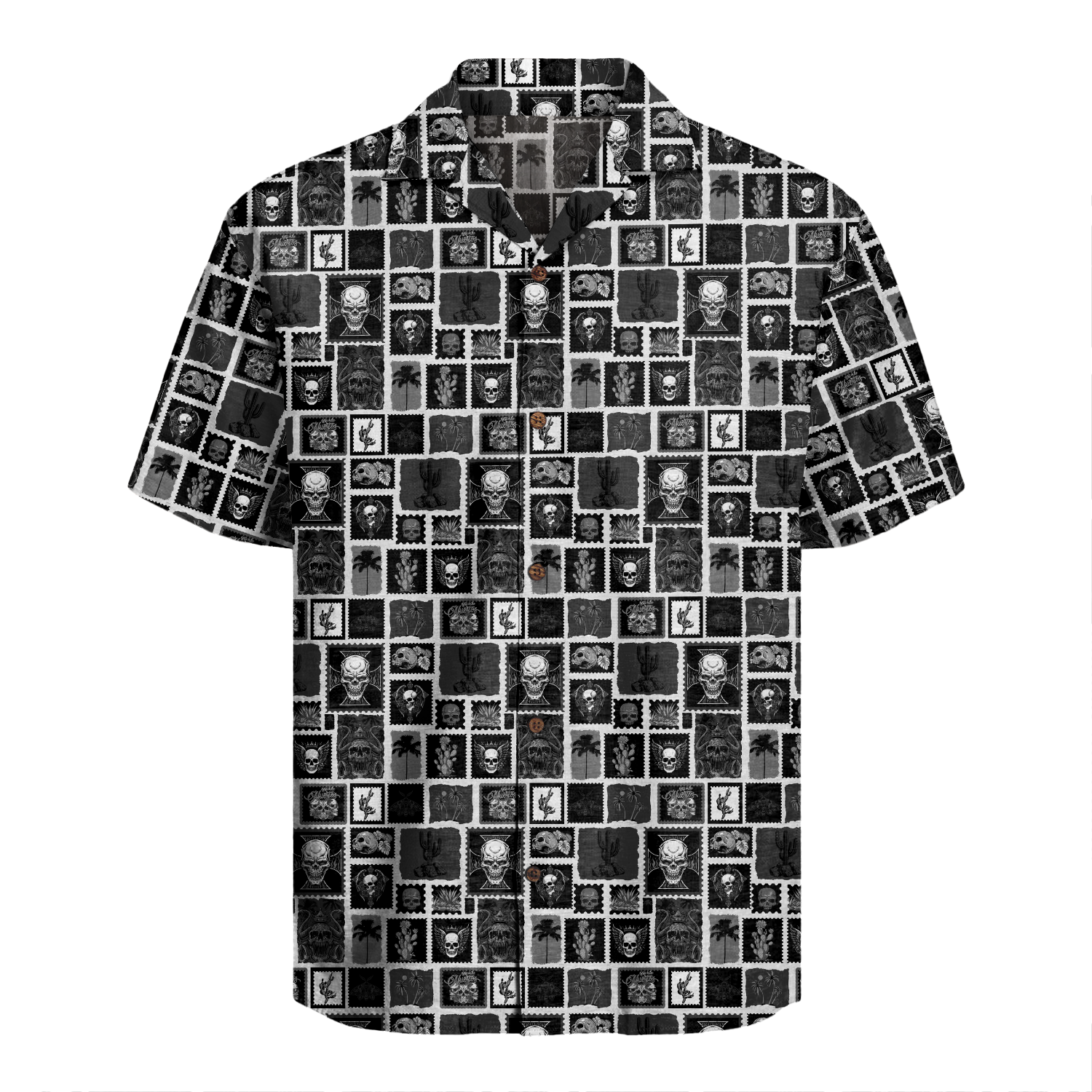 Skull Hawaiian Shirt