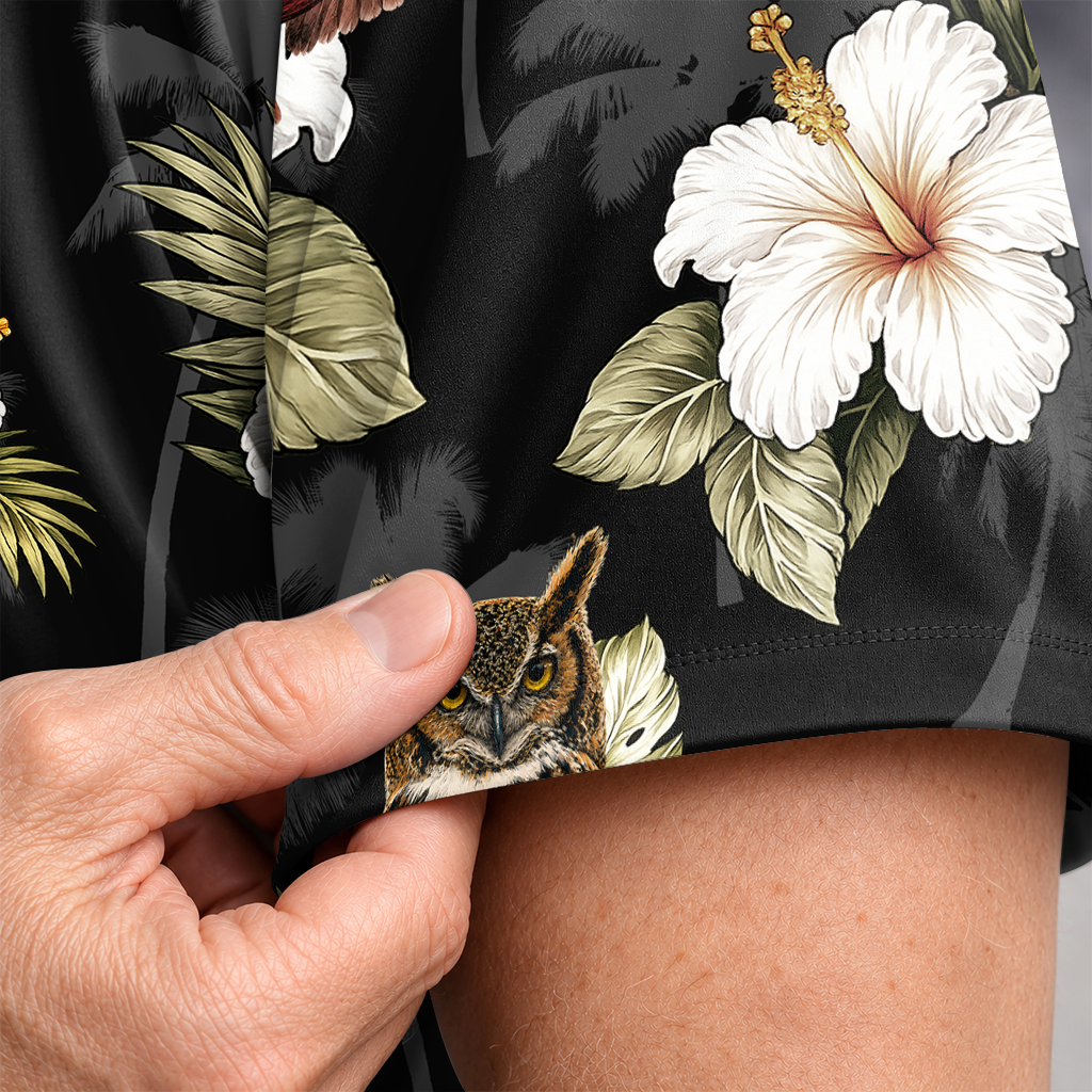 Birdwatcher Hawaiian Shirt for Men - All-Over Bird Print