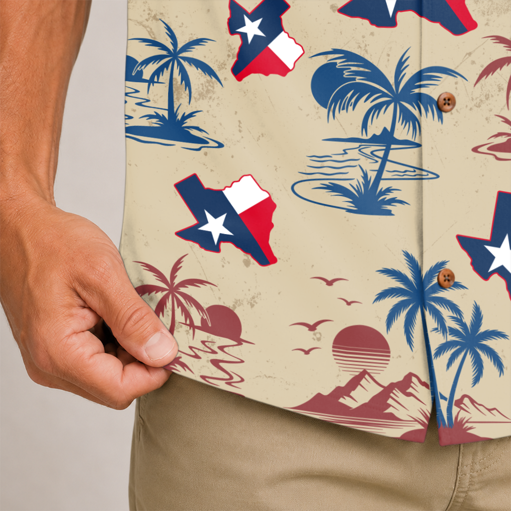 Texas Hawaiian Shirt