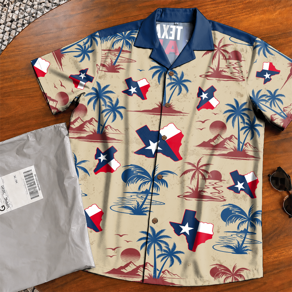 Texas Hawaiian Shirt