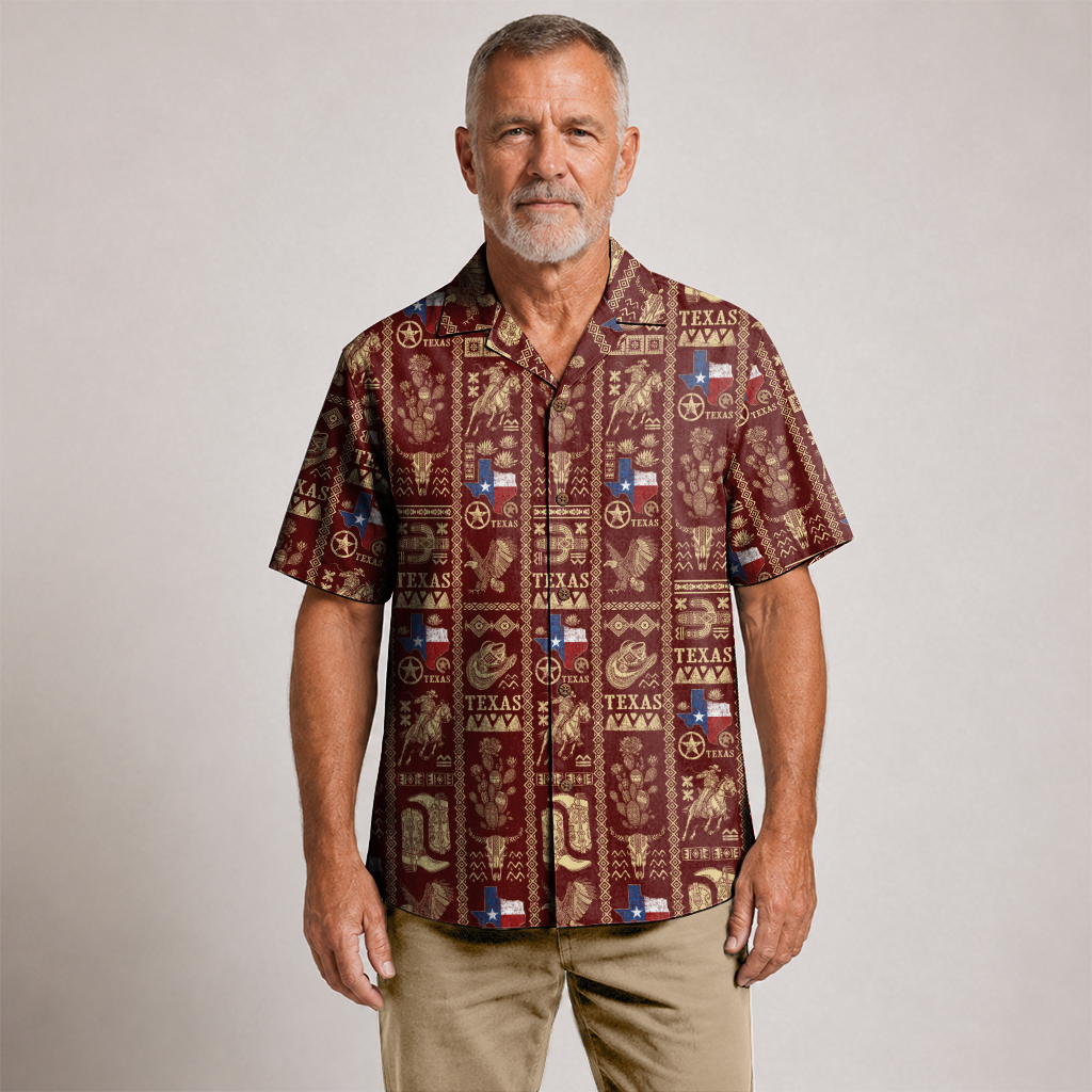 Texas Hawaiian Shirt