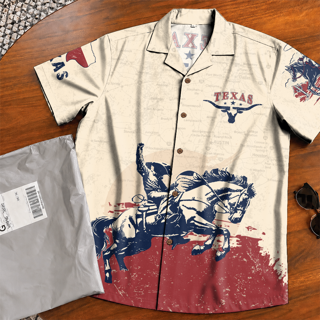Texas Hawaiian Shirt