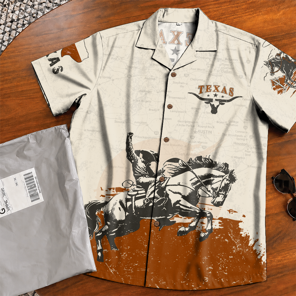 Texas Hawaiian Shirt