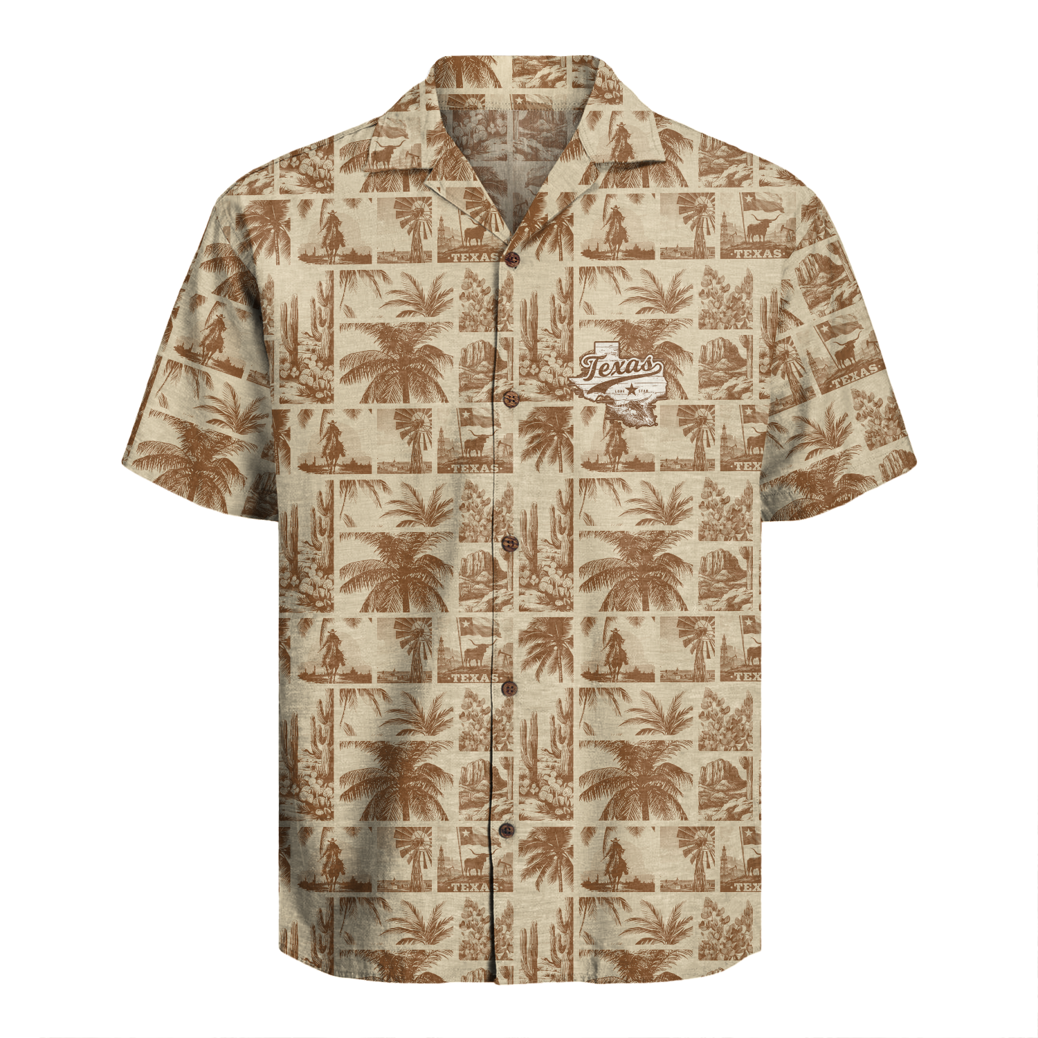 Texas Hawaiian Shirt