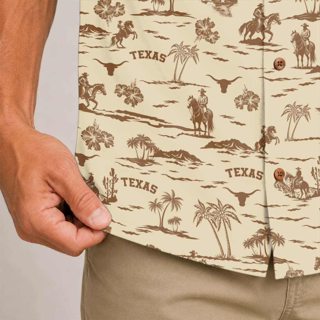 Texas Hawaiian Shirt