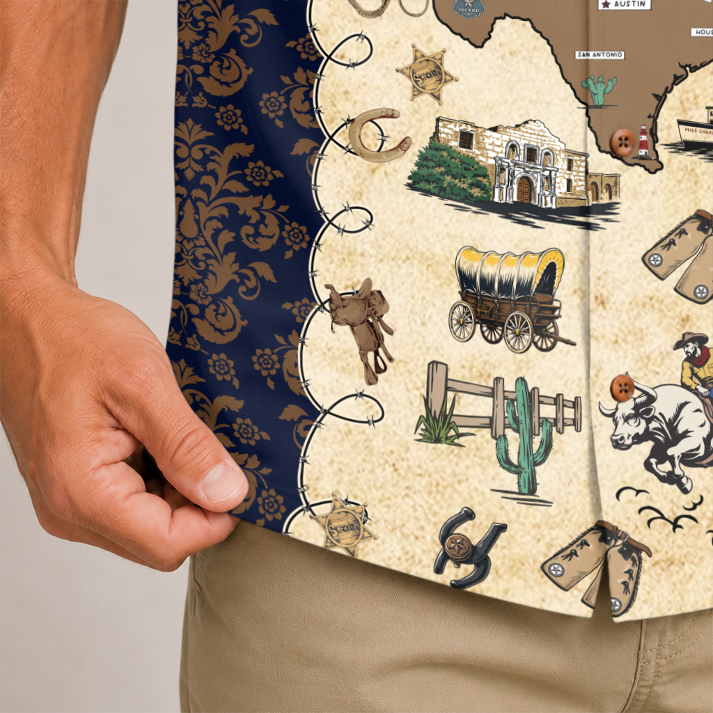 Texas Hawaiian Shirt
