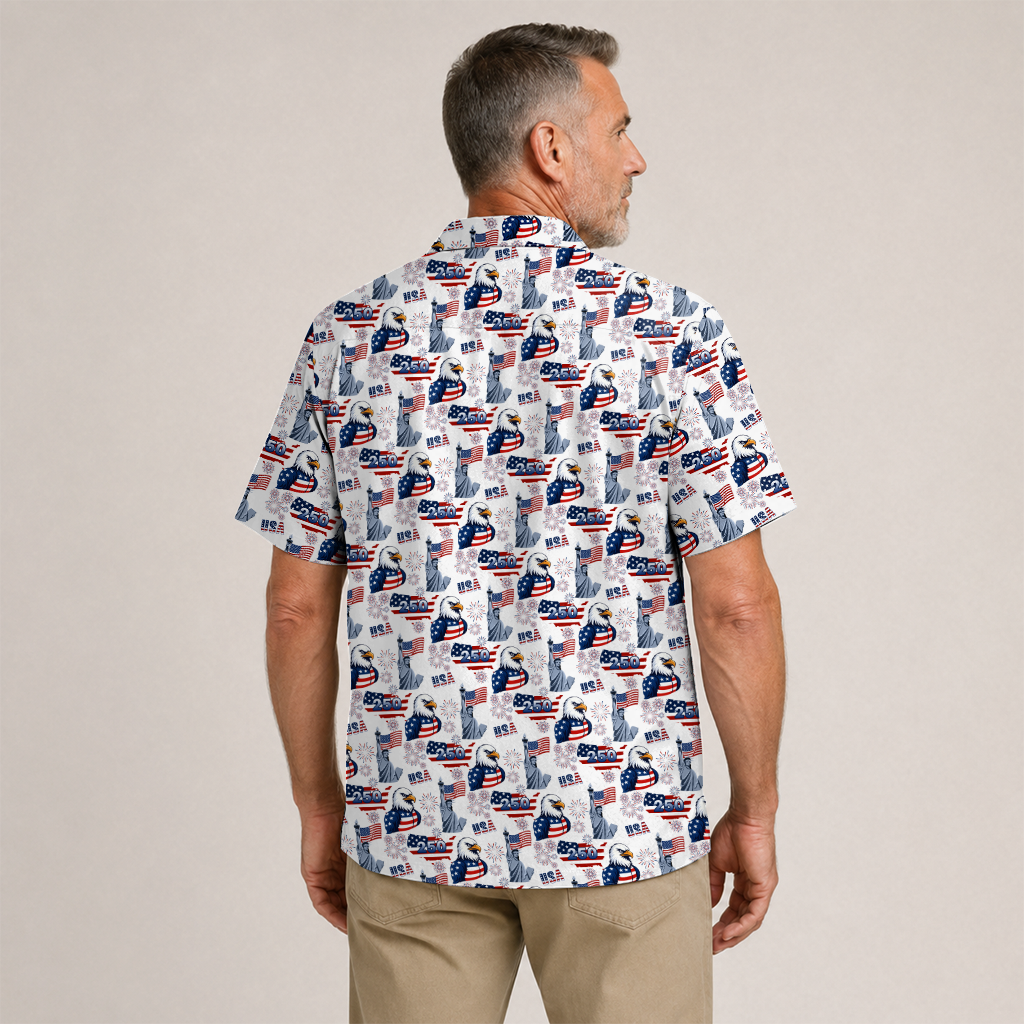 America 250 Years Of Freedom Hawaiian Shirt
