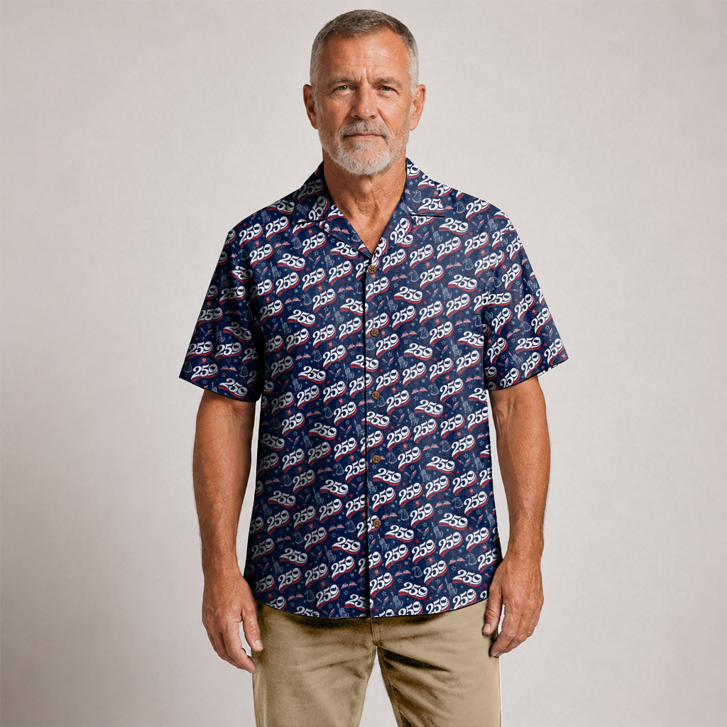 America 250 Years Of Freedom Hawaiian Shirt