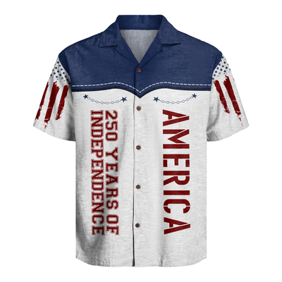 America 250 Years Of Freedom Hawaiian Shirt