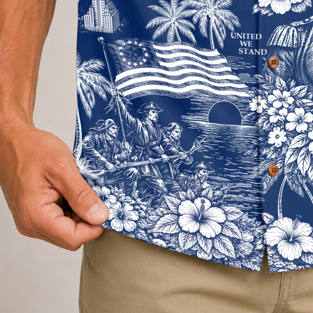 America 250 Years Of Freedom Hawaiian Shirt