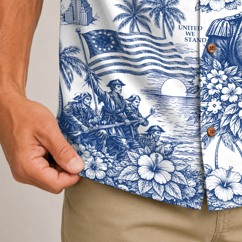 America 250 Years Of Freedom Hawaiian Shirt