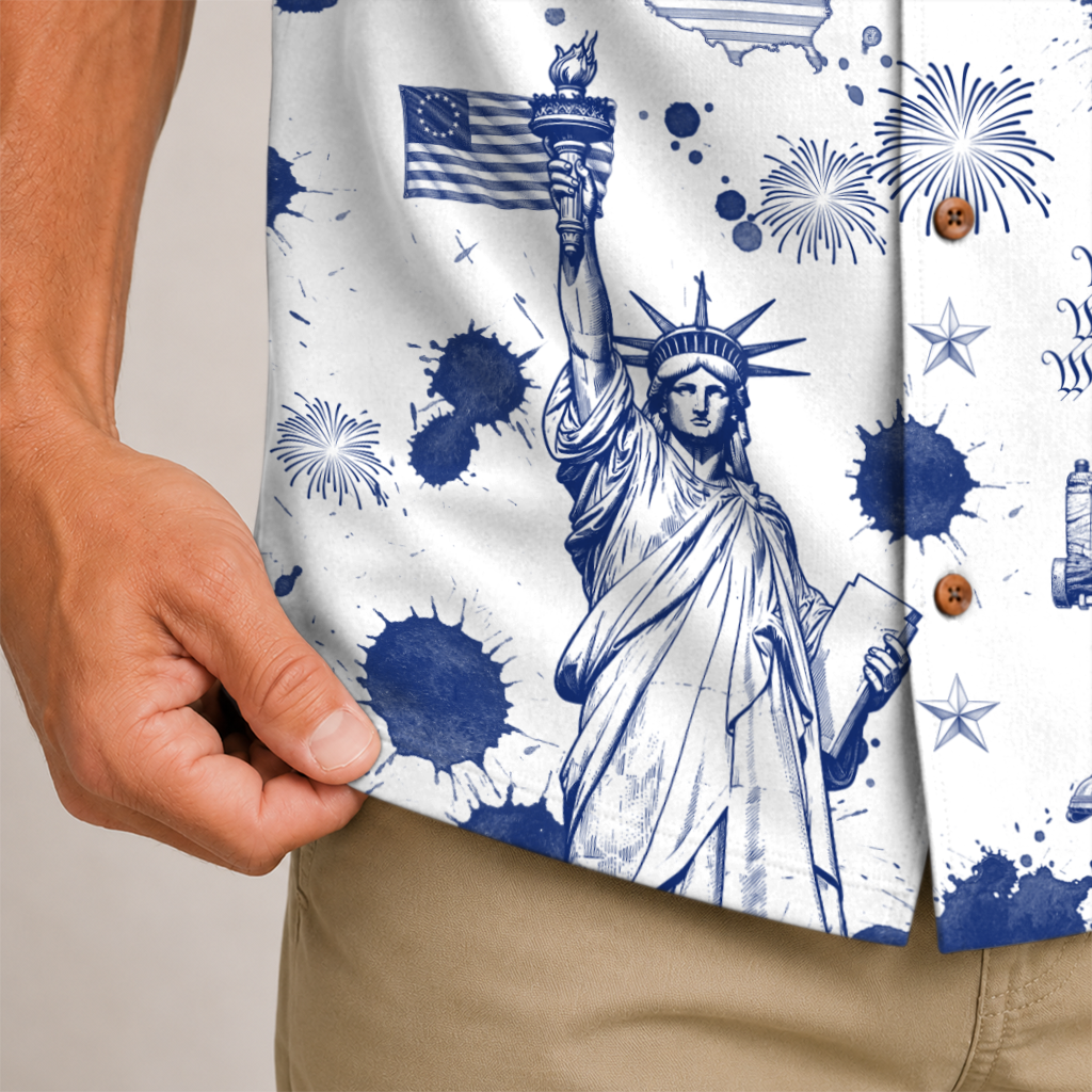 America 250 Years Of Freedom Hawaiian Shirt