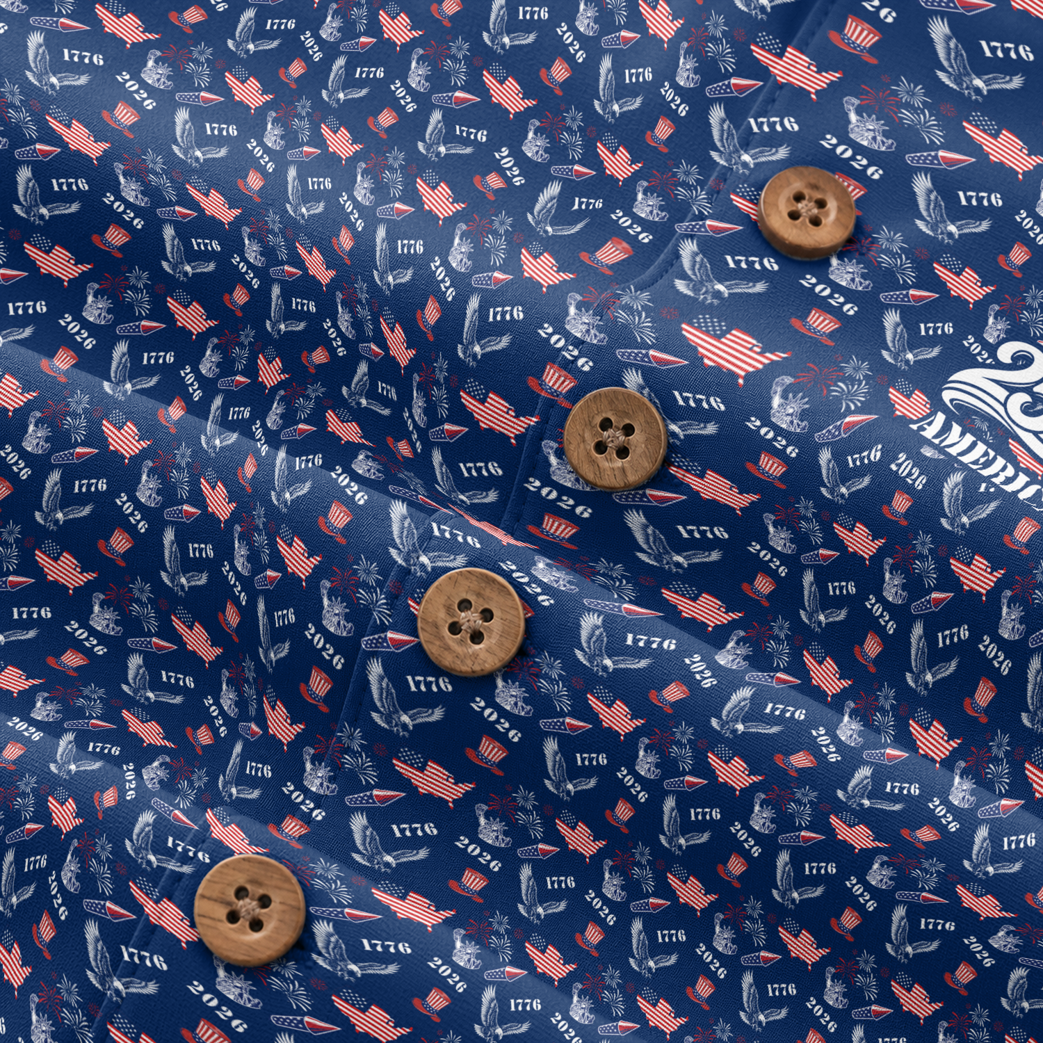 America 250 Years Of Freedom Hawaiian Shirt