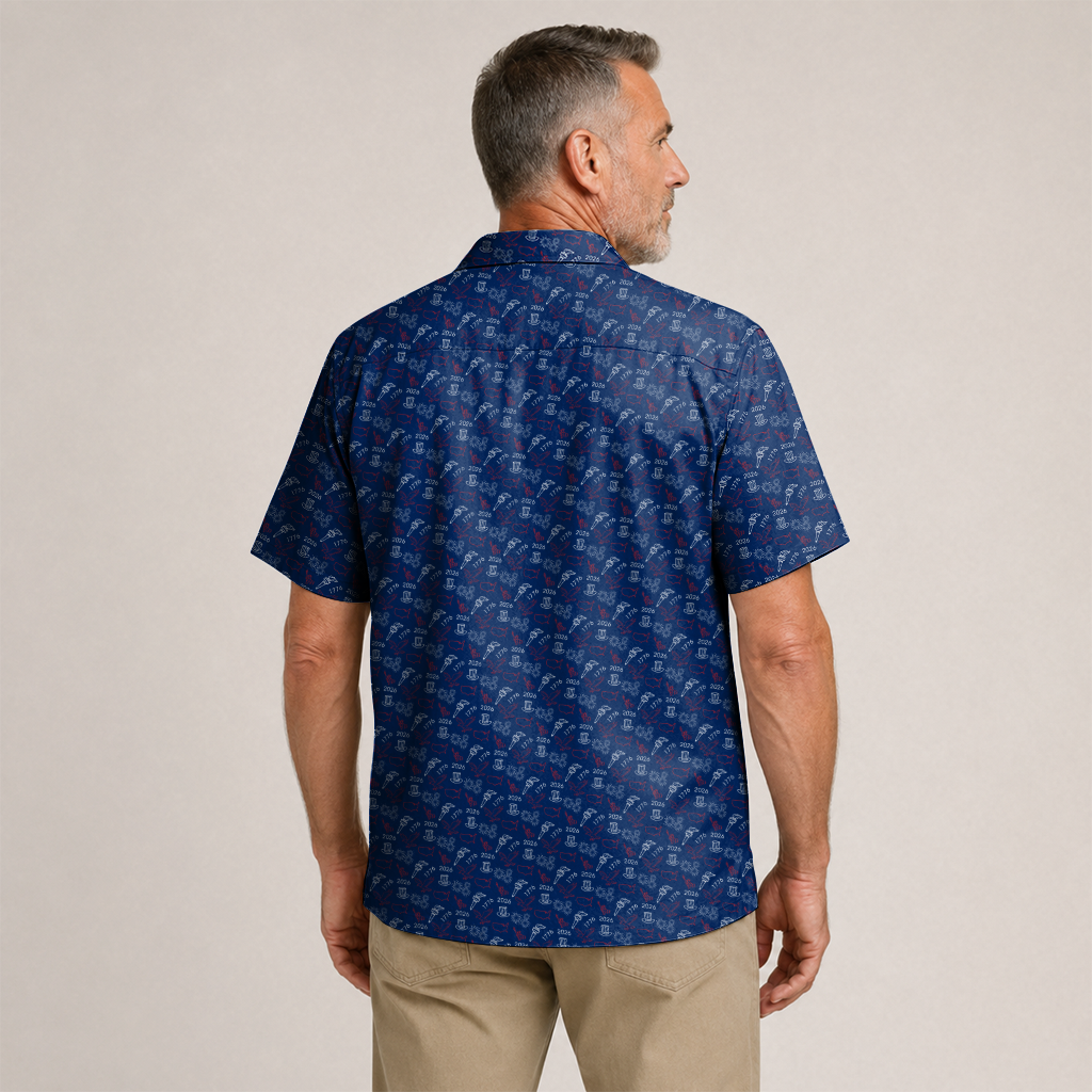 America 250 Years Of Freedom Hawaiian Shirt