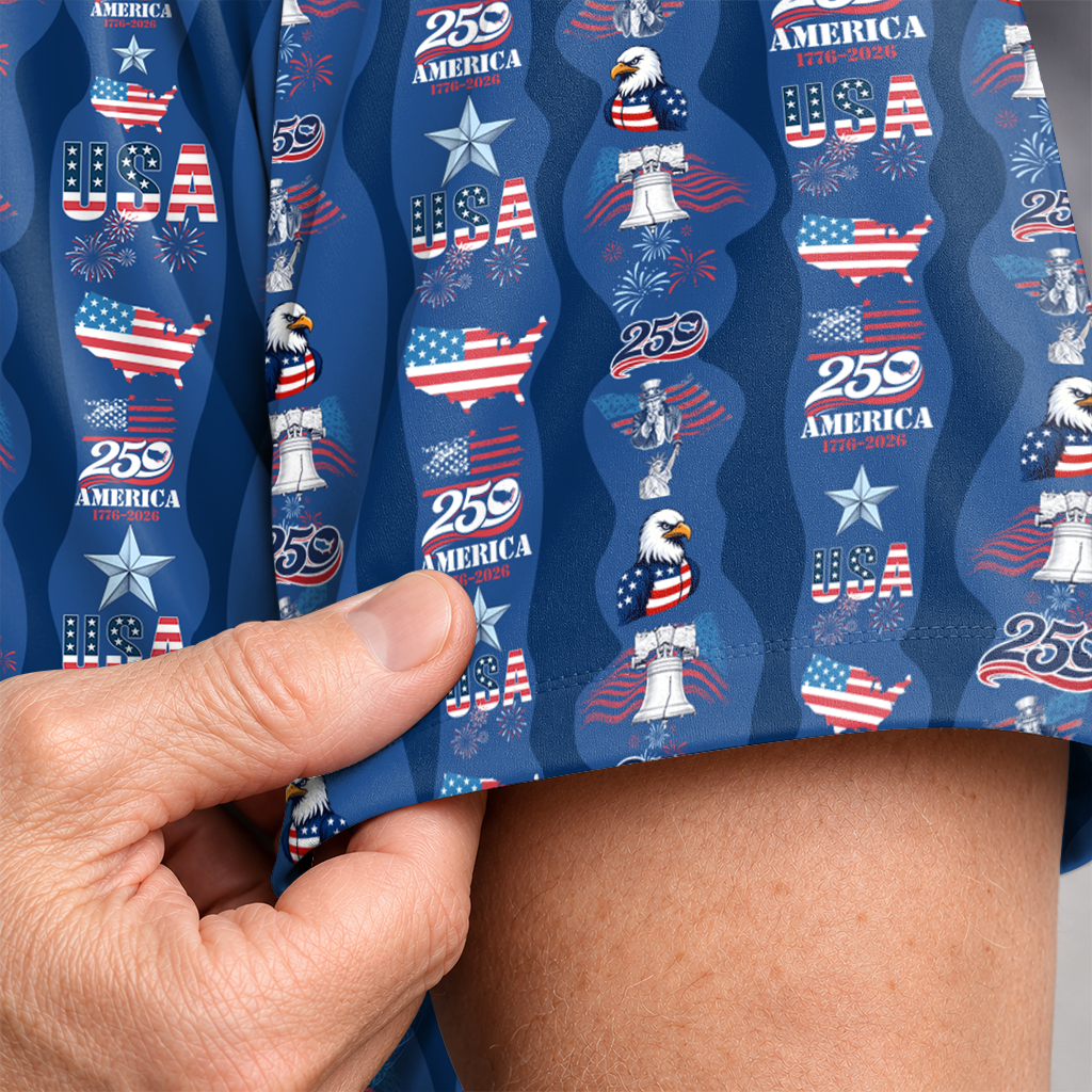 America 250 Years Of Freedom Hawaiian Shirt