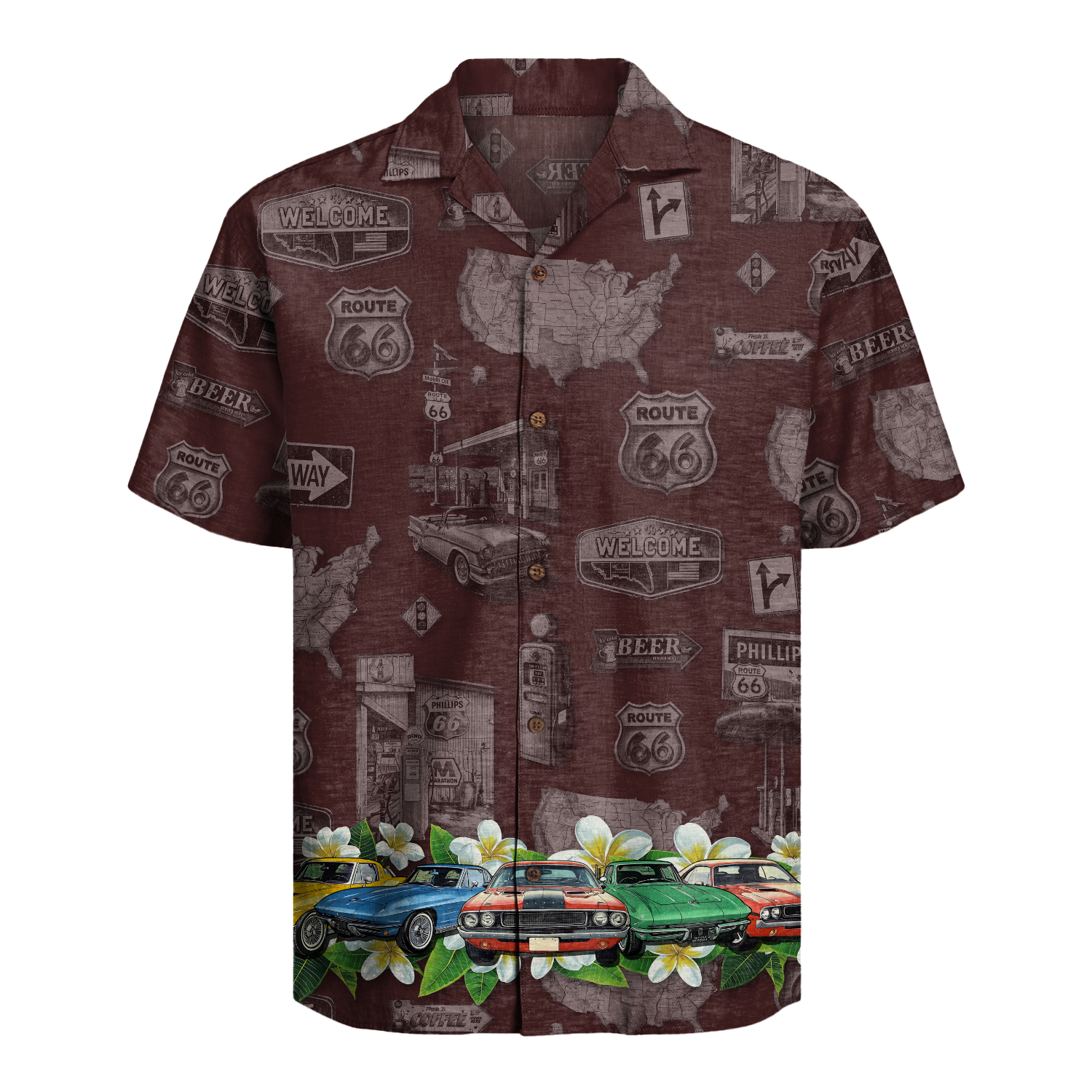 Classic Car Hawaiian Shirt