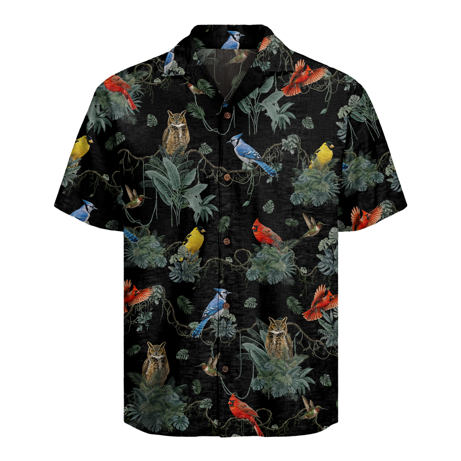 Bird-Watching Hawaiian Shirt