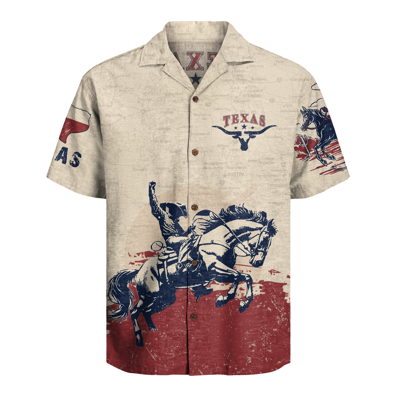 Texas Hawaiian Shirt
