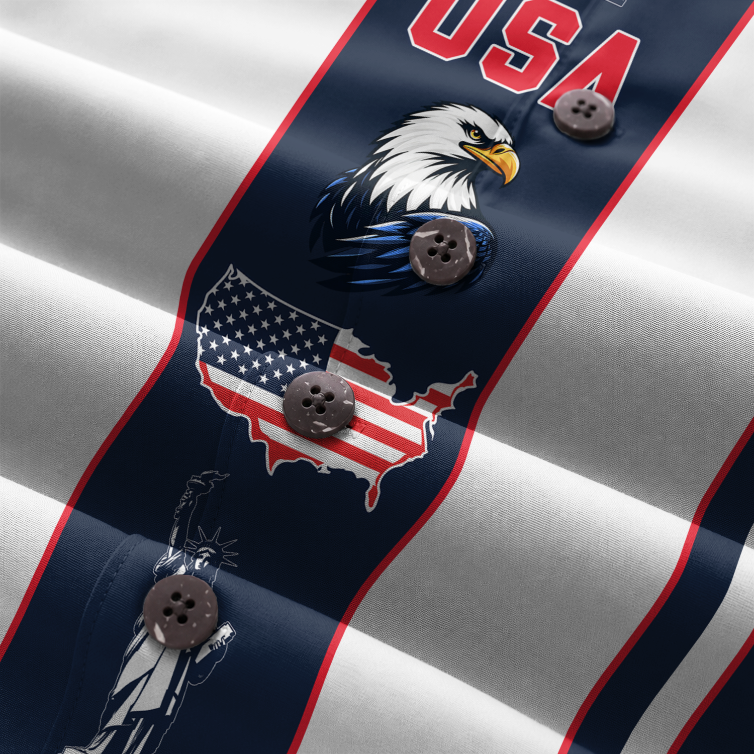 USA Patriot Hawaiian Shirt