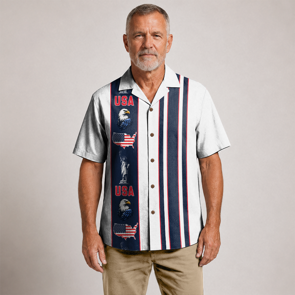 USA Patriot Hawaiian Shirt