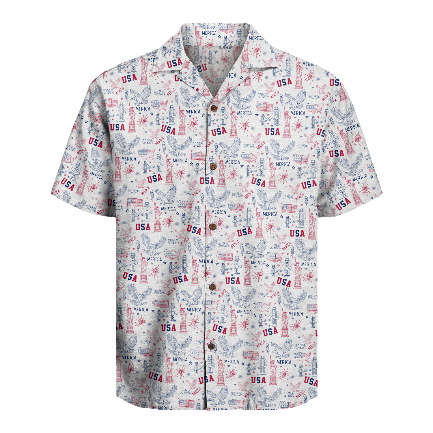 USA Patriot Hawaiian Shirt