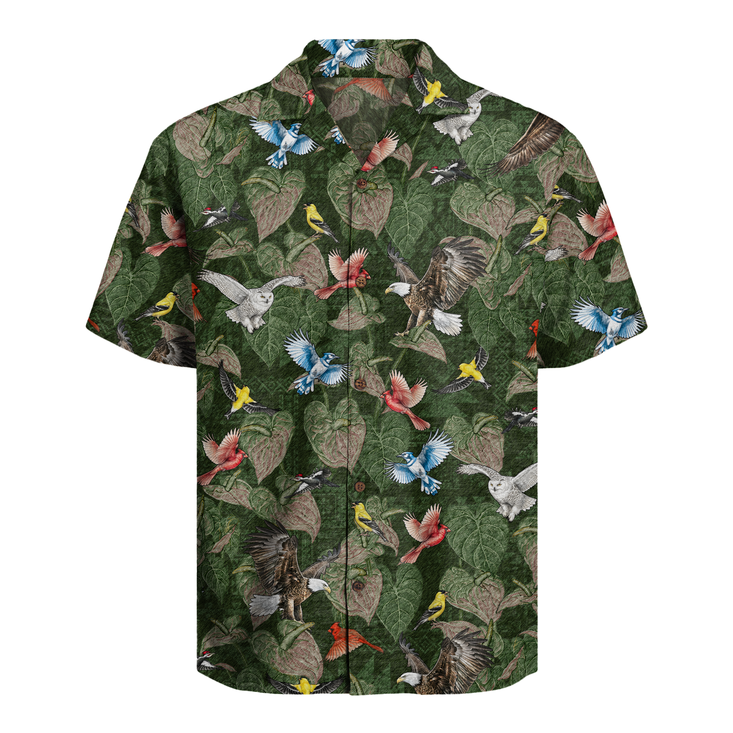 Bird-Watching Hawaiian Shirt