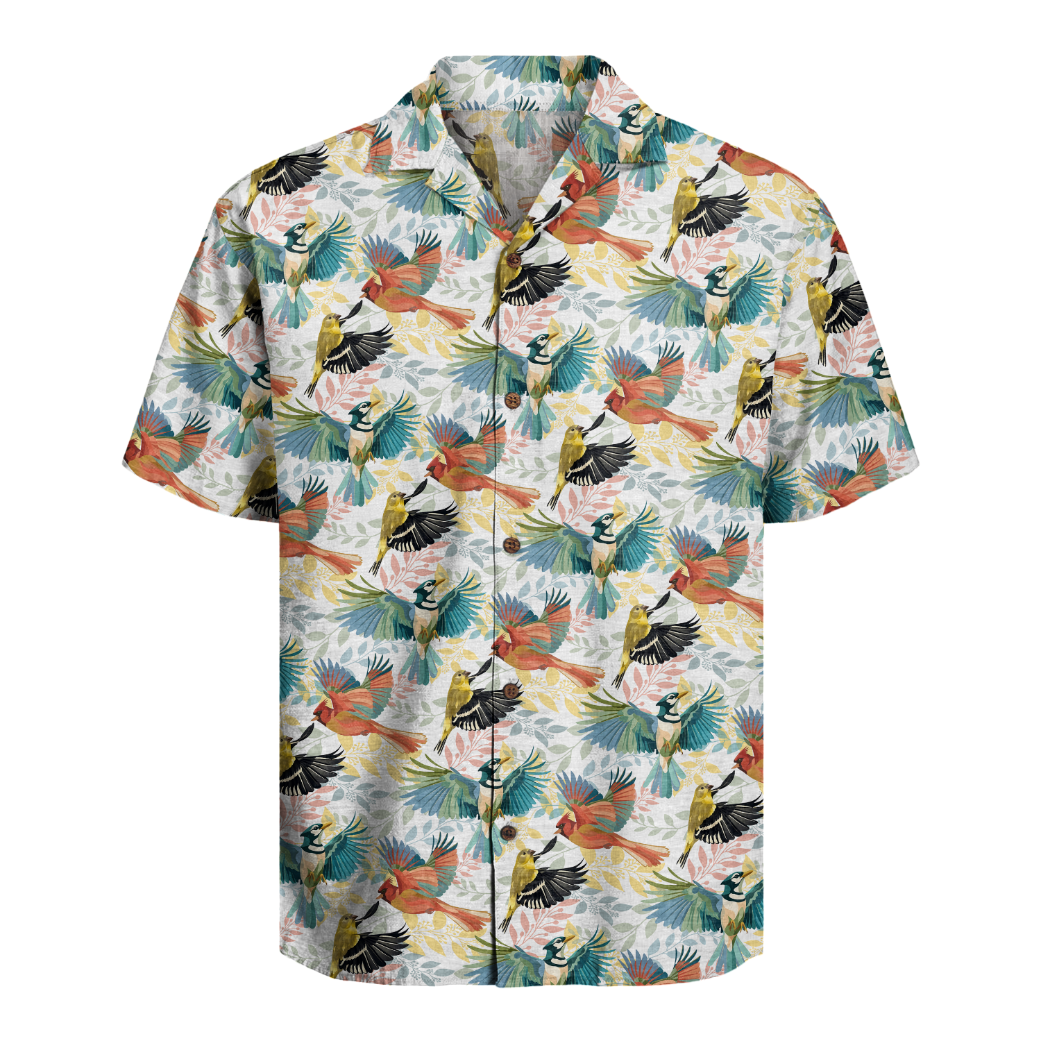 Bird-Watching Hawaiian Shirt