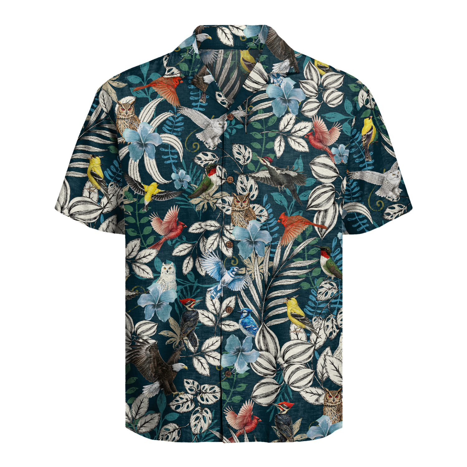Bird-Watching Hawaiian Shirt