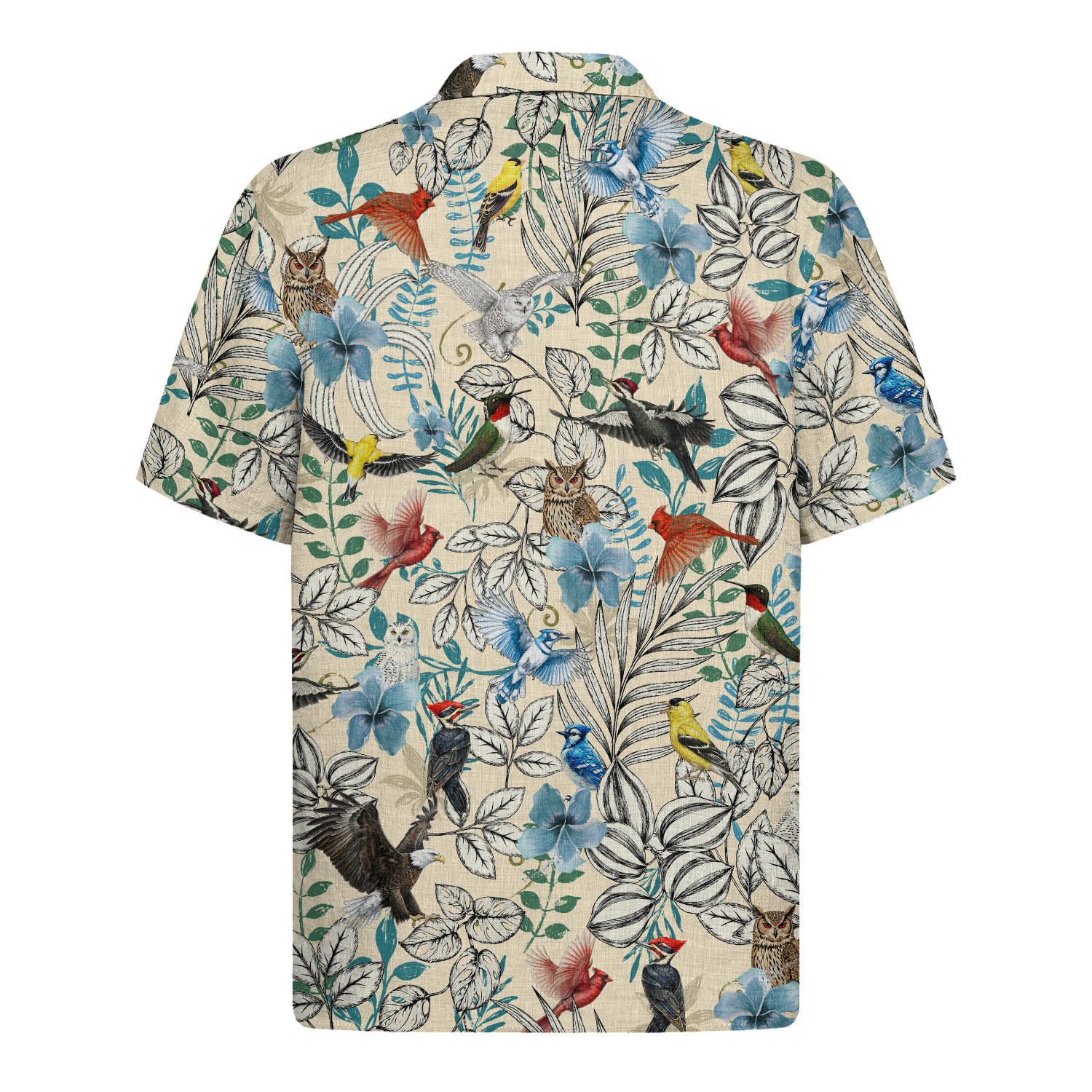 Bird-Watching Hawaiian Shirt