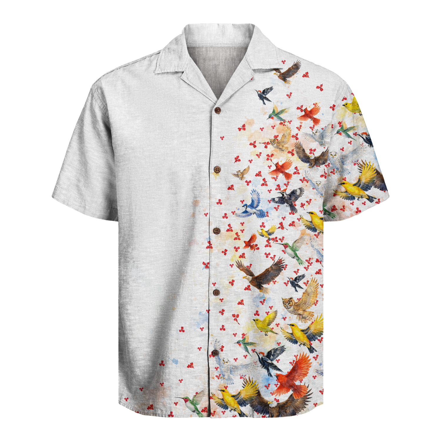Bird-Watching Hawaiian Shirt