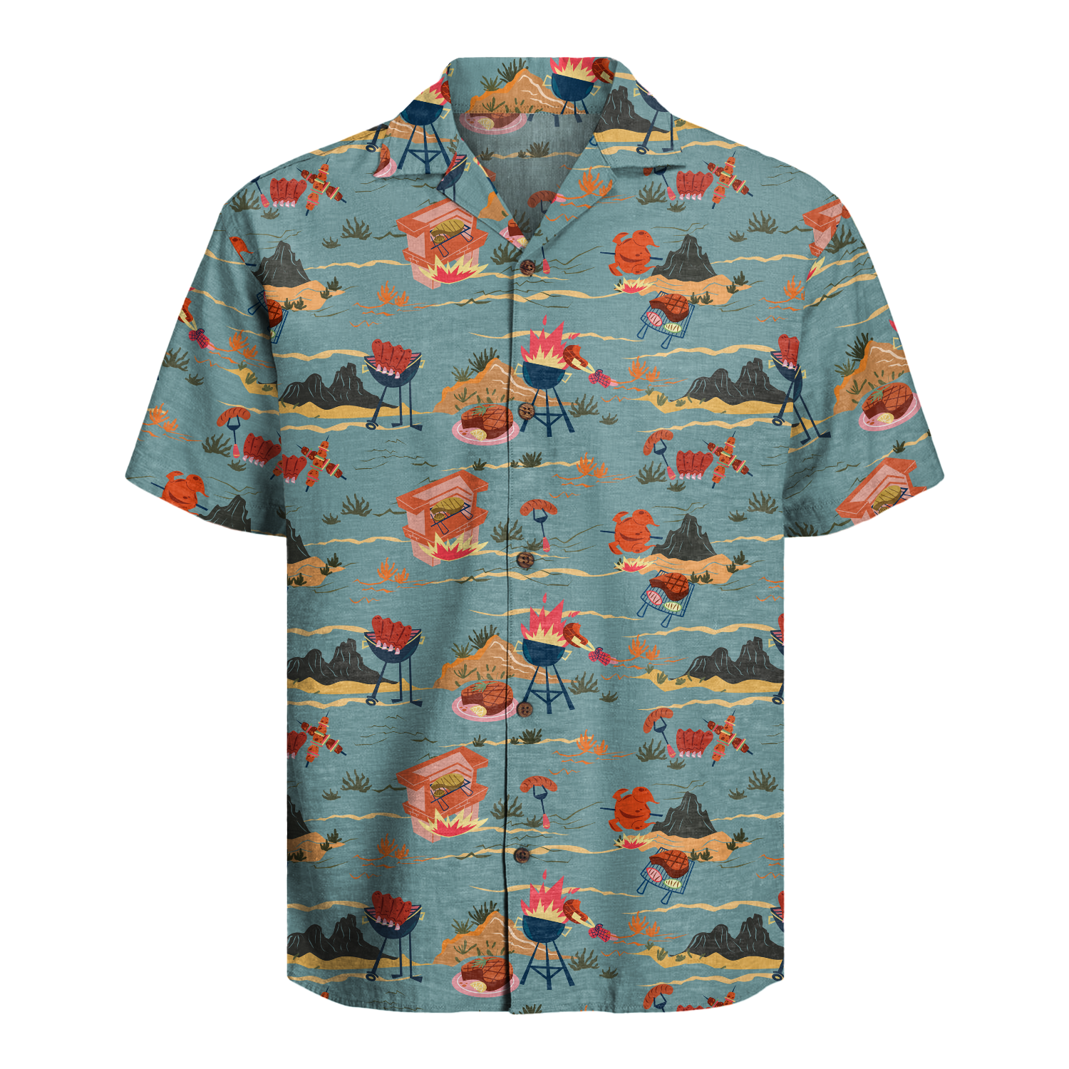 BBQ Hawaiian Shirt
