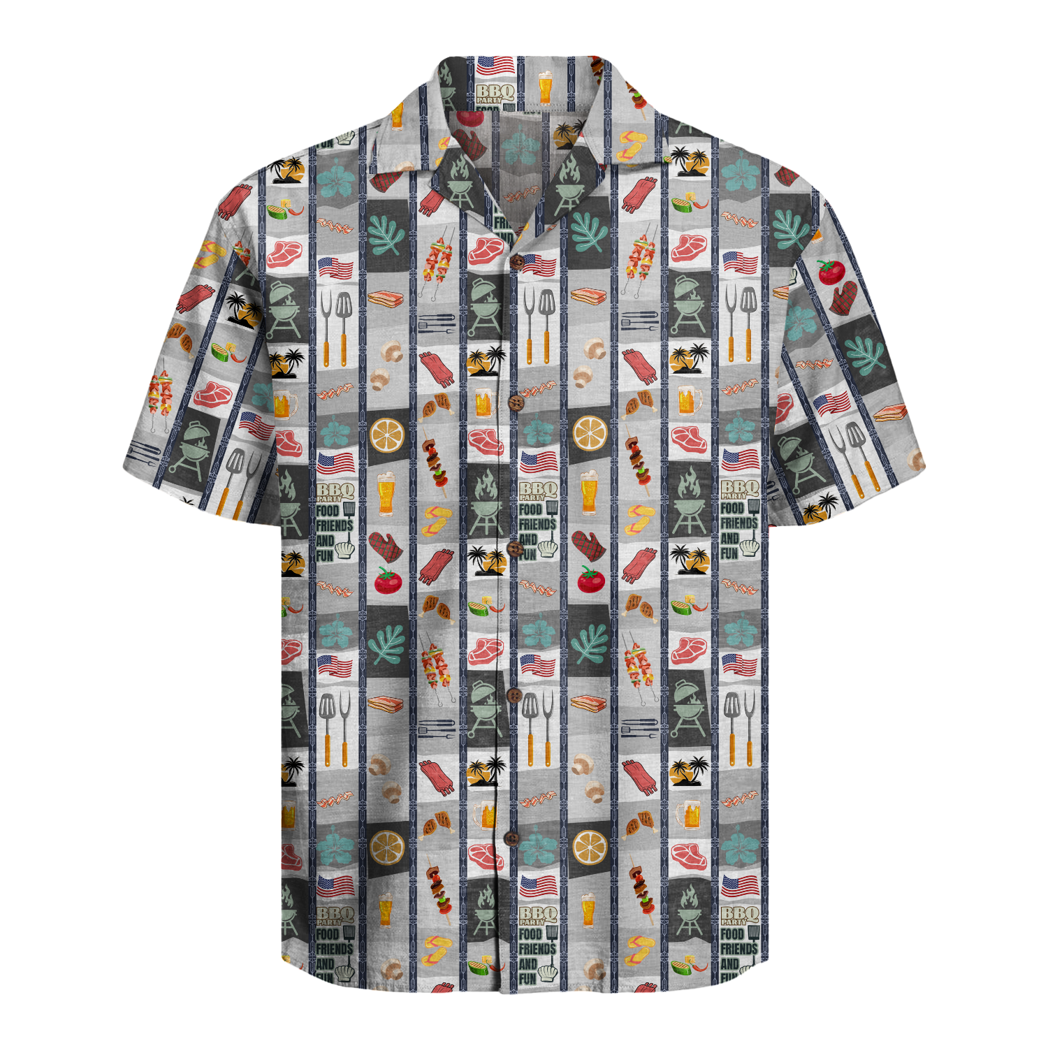BBQ Hawaiian Shirt