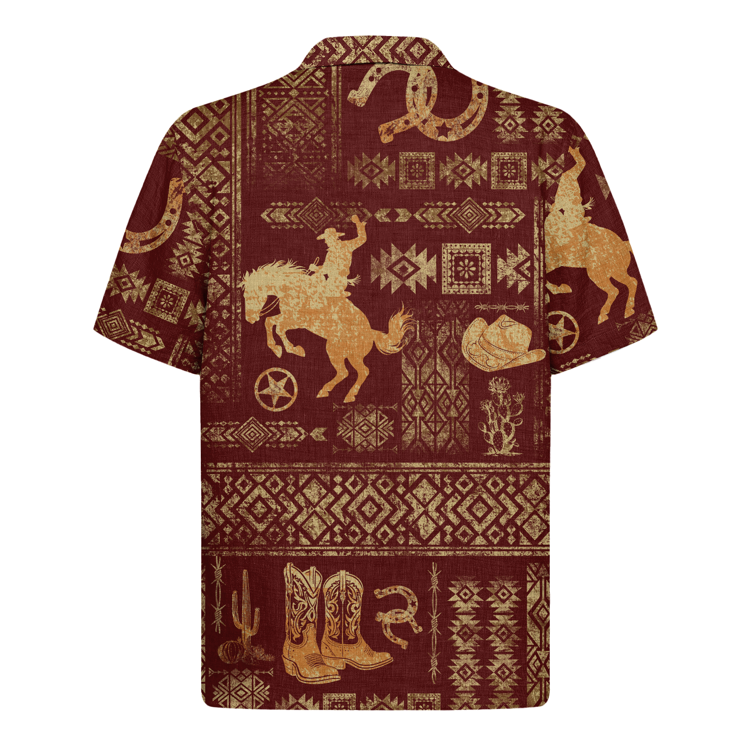 Cowboy Hawaiian Shirt