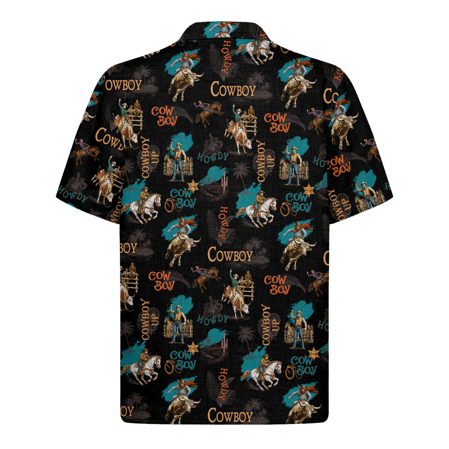 Cowboy Hawaiian Shirt