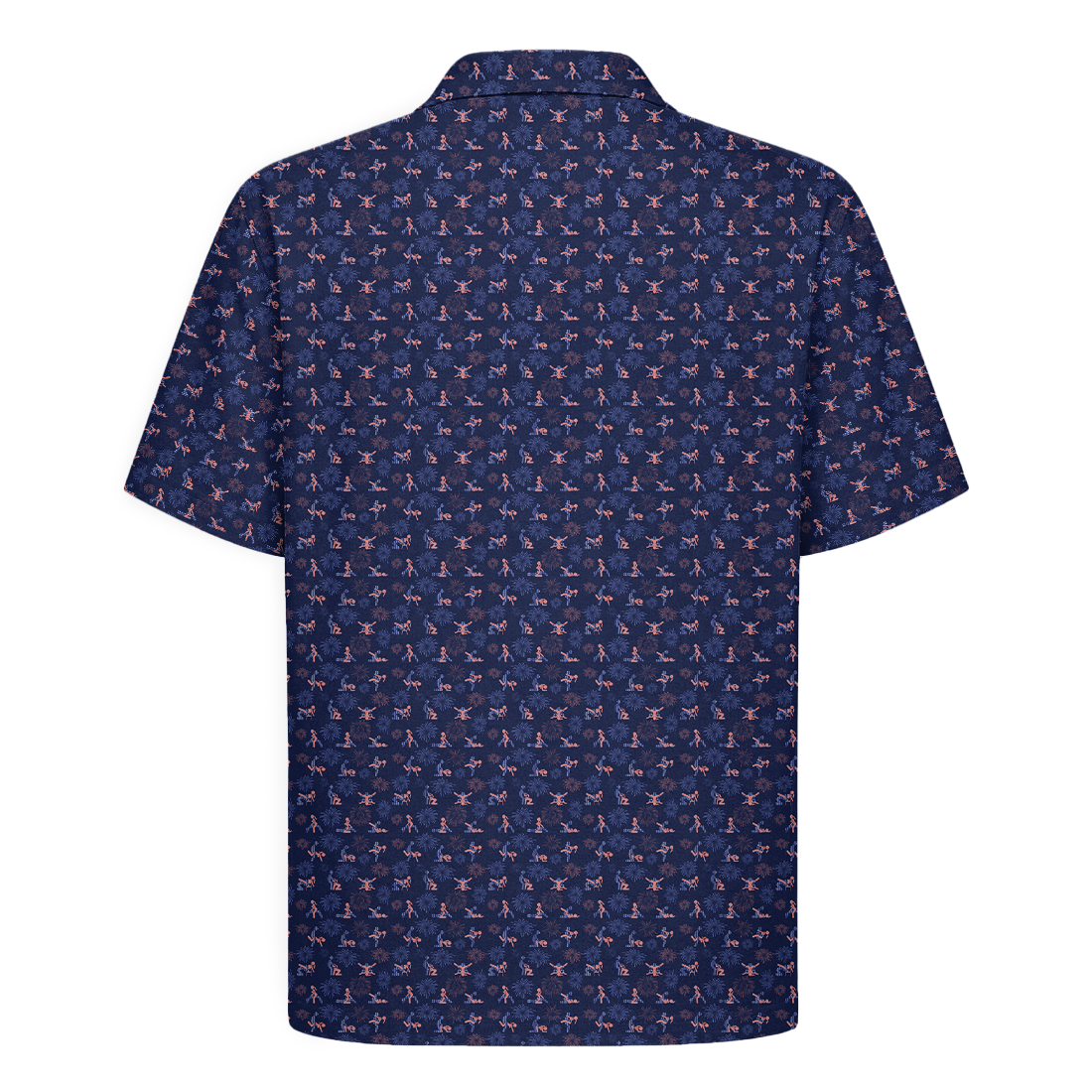 Patriotic Positions of America Hawaiian Shirt - Navy Edition