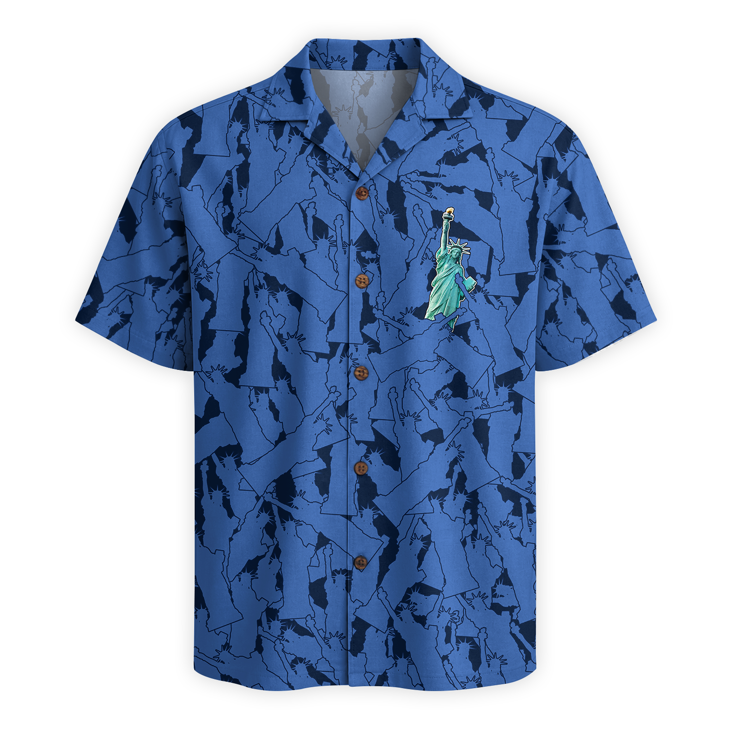 Liberty Heritage Blue Hawaiian Shirt