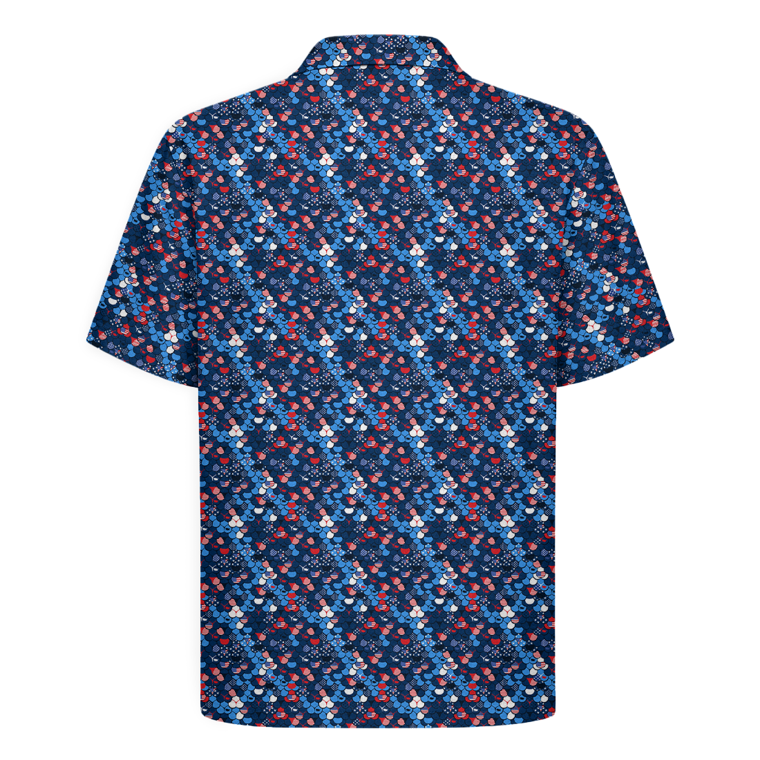 Patriotic Peaches of America Hawaiian Shirt