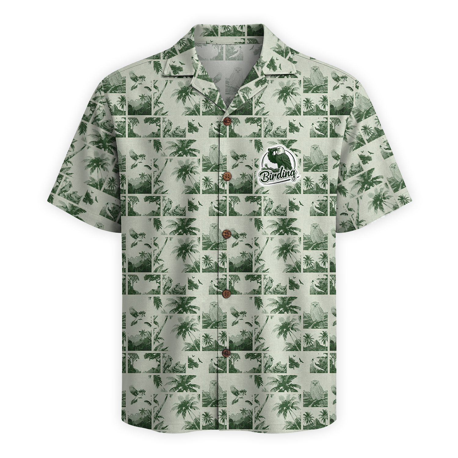 Bird-Watching Hawaiian Shirt