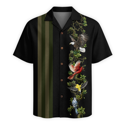 Bird-Watching Hawaiian Shirt