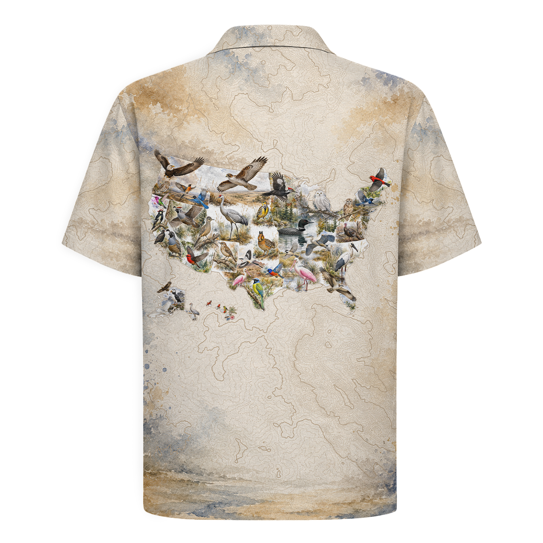 Bird-Watching Hawaiian Shirt