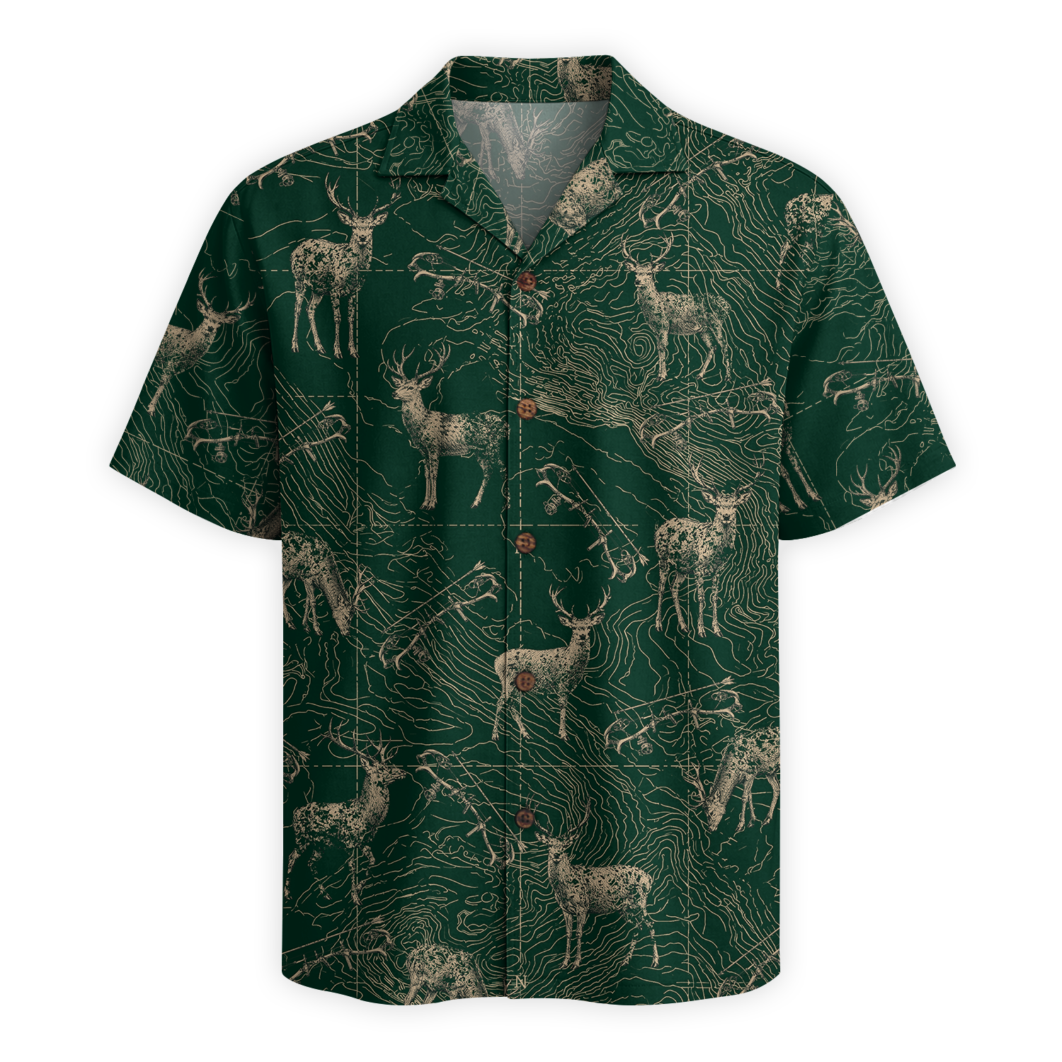 Hunting Hawaiian Shirt