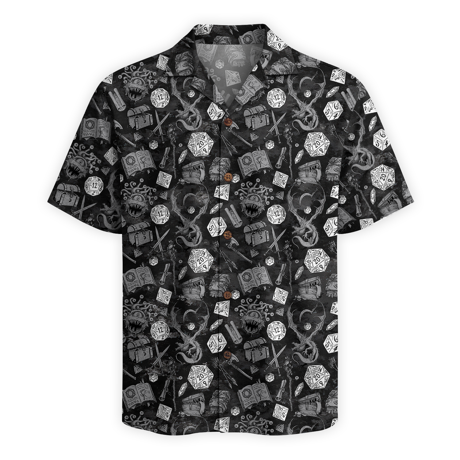 DnD Game Hawaiian Shirt