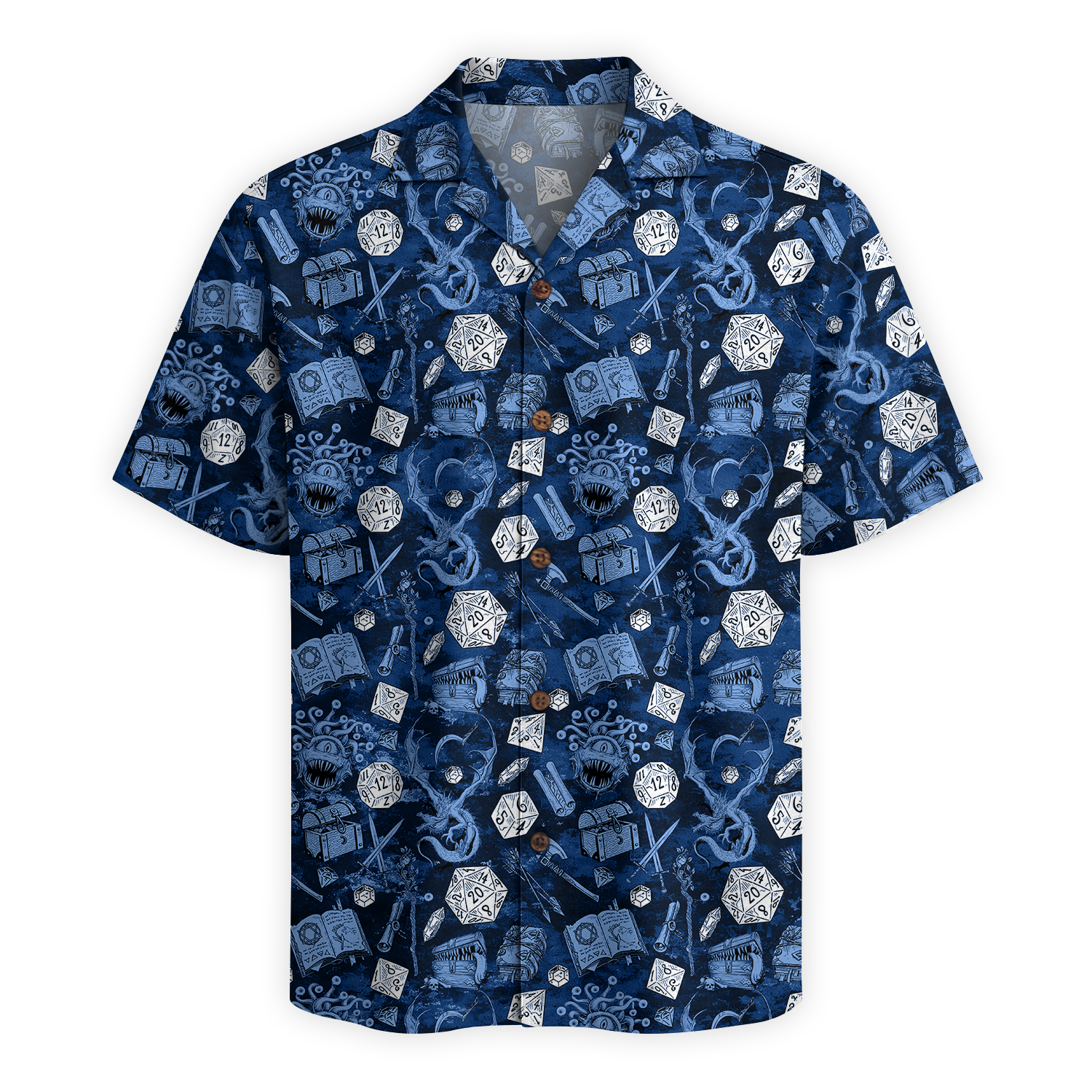 DnD Game Hawaiian Shirt