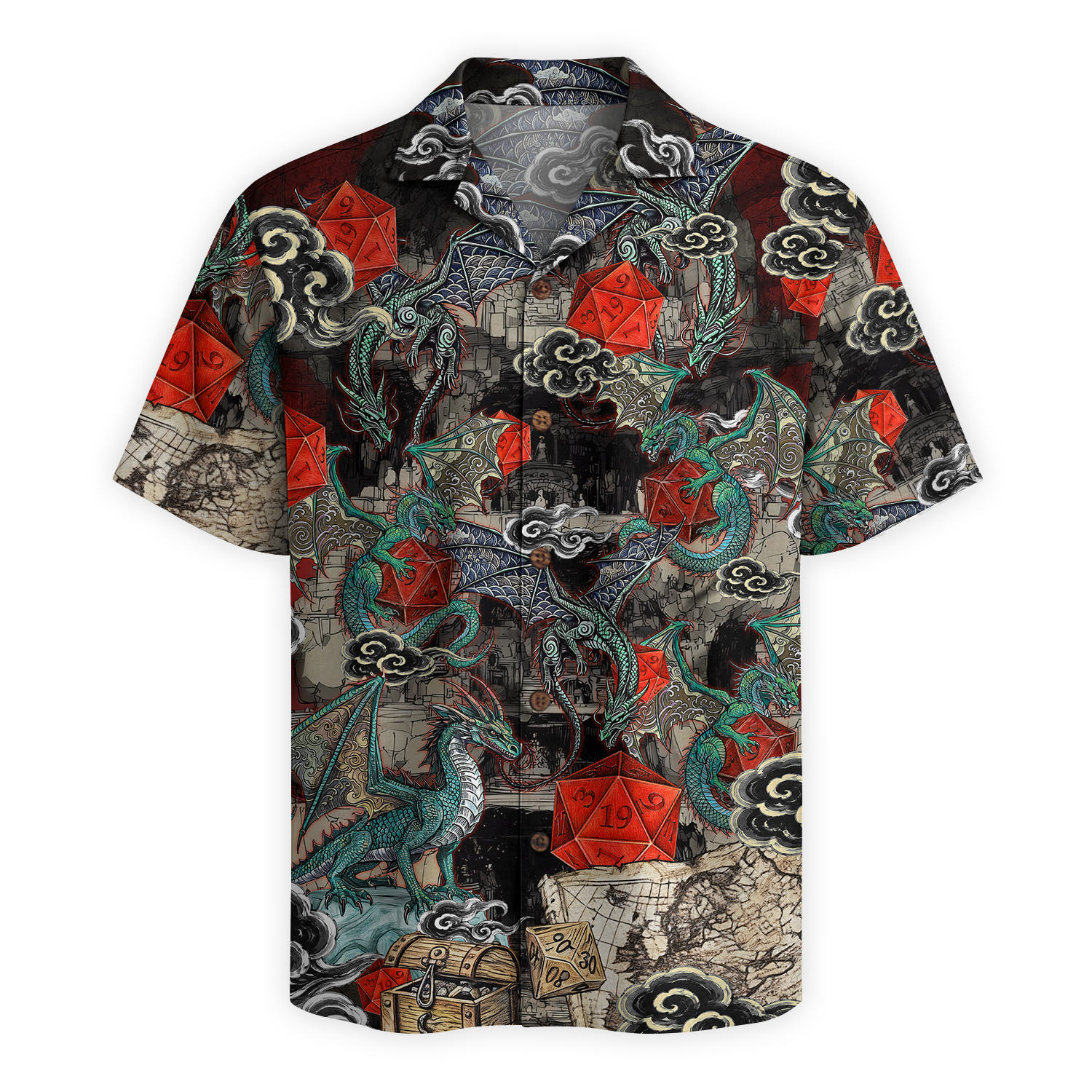 DnD Game Hawaiian Shirt