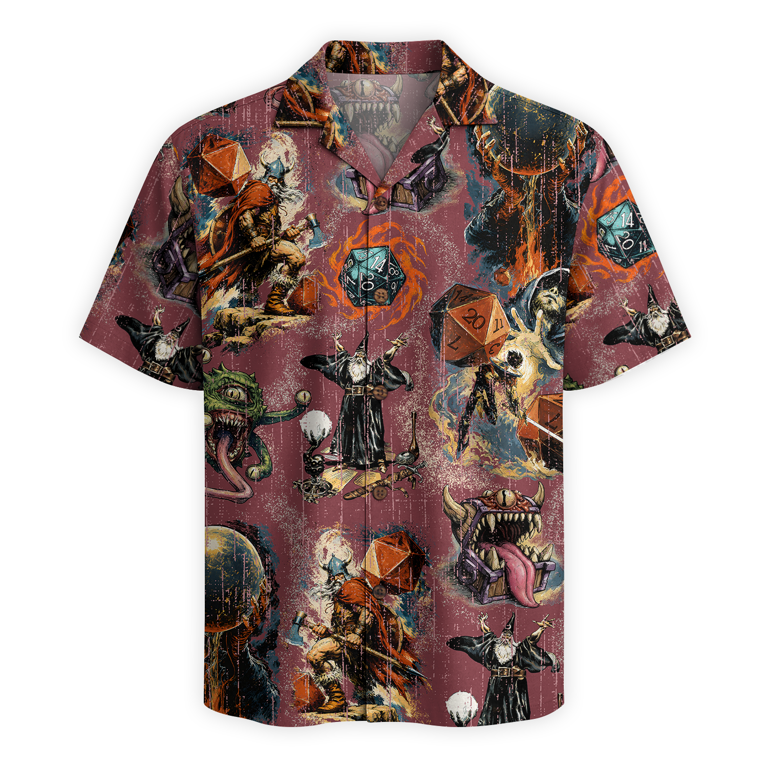 DnD Game Hawaiian Shirt