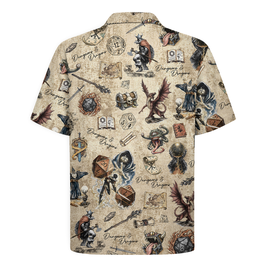 DnD Game Hawaiian Shirt