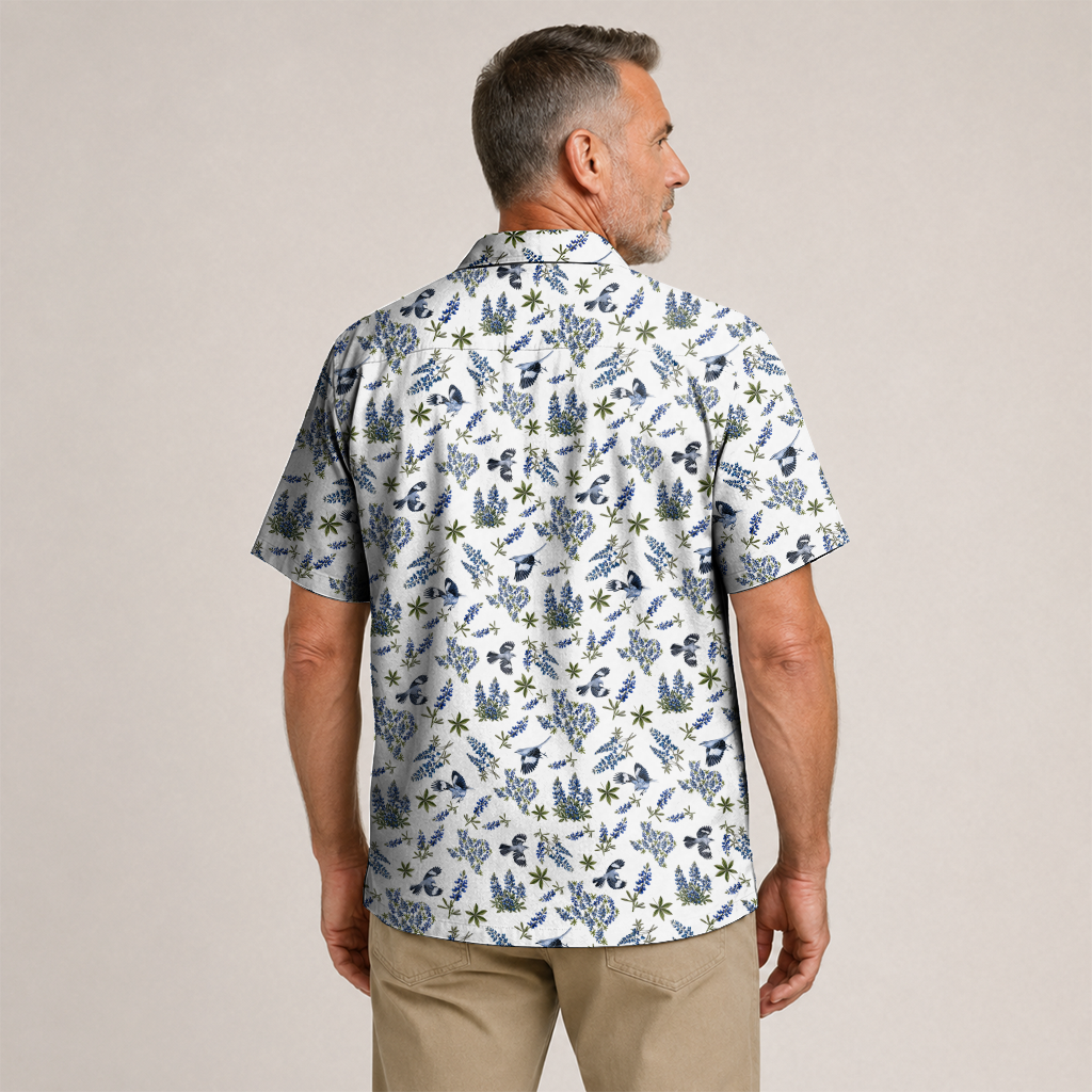 Traditions Texas Hawaiian Shirt for Men